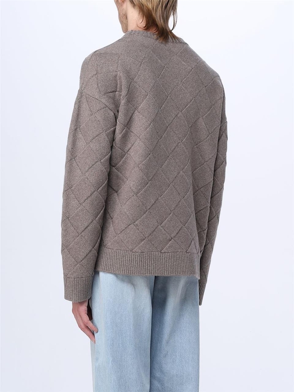 보테가베네타 FW23 Bottega Veneta Wool Blend Sweater 751972V36Y0 1540 Beige