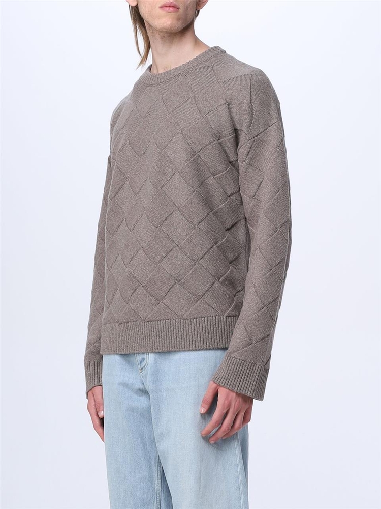 보테가베네타 FW23 Bottega Veneta Wool Blend Sweater 751972V36Y0 1540 Beige