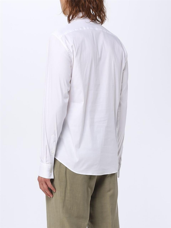 엠포리오 아르마니 SS23 Emporio Armani Cotton Blend Shirt D41CC2 D1BC0 100 White