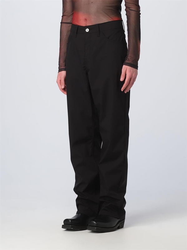 아워레가시 SS23 Our Legacy trousers in technical fabric M2235FBM BLACK Black