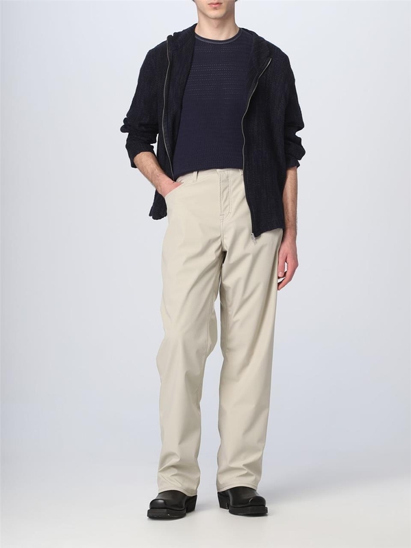 아워레가시 SS23 Our Legacy trousers in technical fabric M2235FD DUSTY WHITW Cream