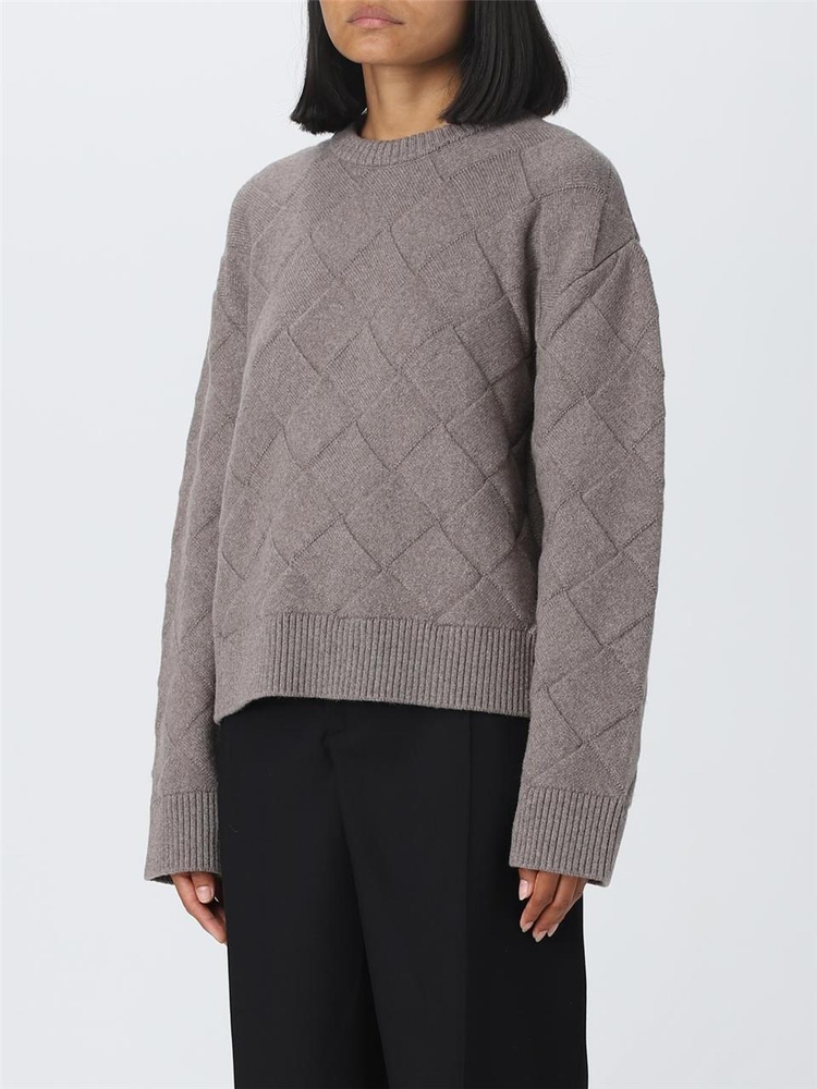 보테가베네타 FW23 Bottega Veneta Wool Sweater 753728V36Y0 1540 Dove Gray