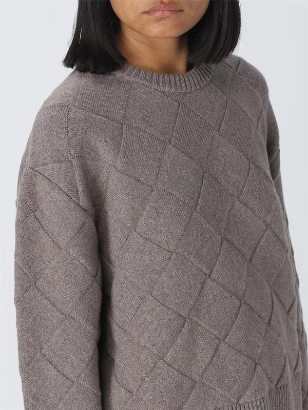 보테가베네타 FW23 Bottega Veneta Wool Sweater 753728V36Y0 1540 Dove Gray