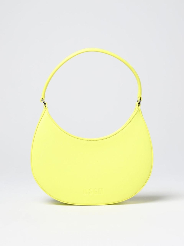 엠에스지엠 SS23 Msgm bag in synthetic leather 3442MDZ08594 6 Yellow