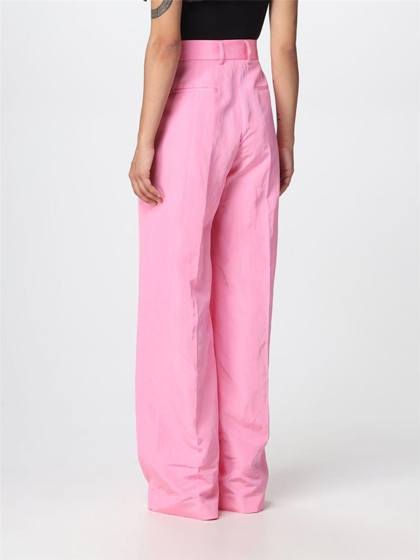 엠에스지엠 SS23 Msgm trousers in viscose blend 3442MDP13237309 12 Fuchsia