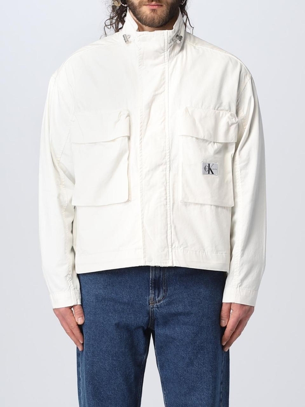 캘빈클라인 SS23 Calvin Klein Jeans Mens Jacket J30J322944 YBH White