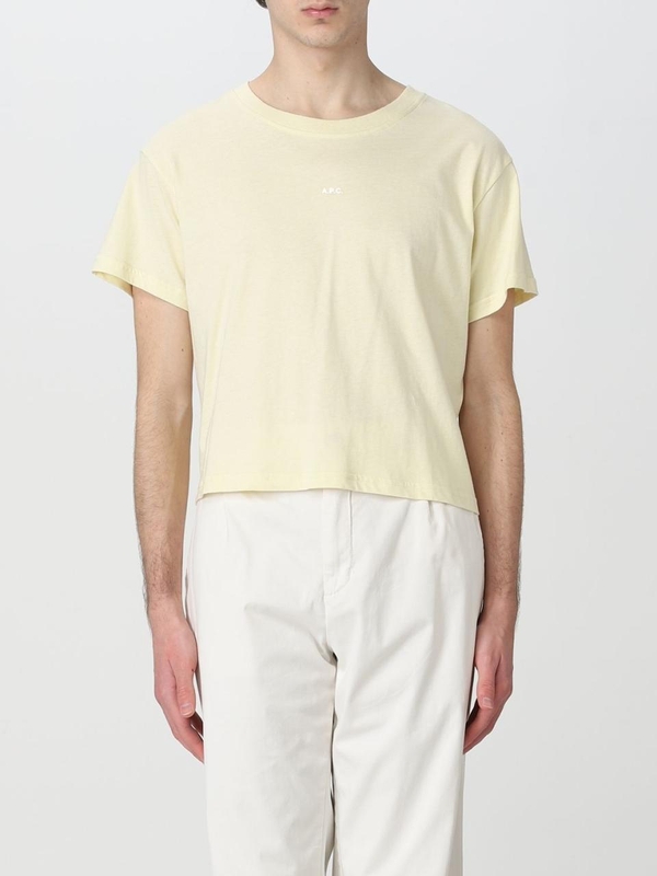 아페쎄 SS23 T-shirt A.p.c. in cotone COGBYF26210 NULL Yellow