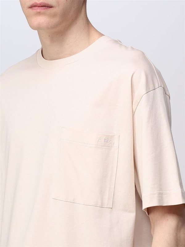 아페쎄 SS23 APC basic cotton t-shirt COGAAH26136 AAD Ecru