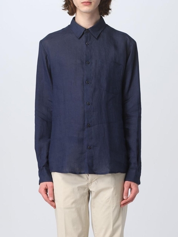 아페쎄 SS23 Apc linen shirt LIAEKH12545 IAJ Blue