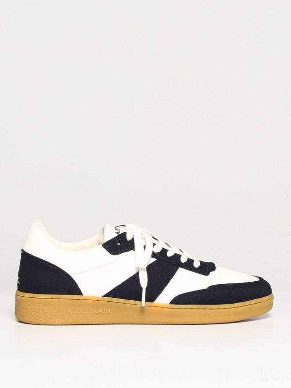 아페쎄 SS23 APC Synthetic Leather Sneakers PUABEM56112 IAJ Blue