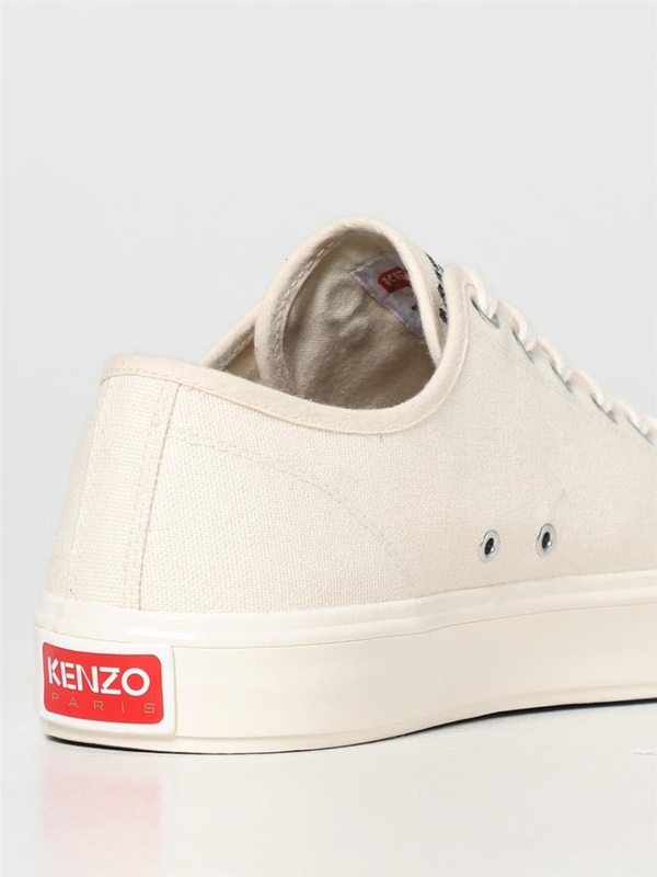 겐조 SS23 Sneakers Kenzo in canvas FD55SN010F73 04 Cream