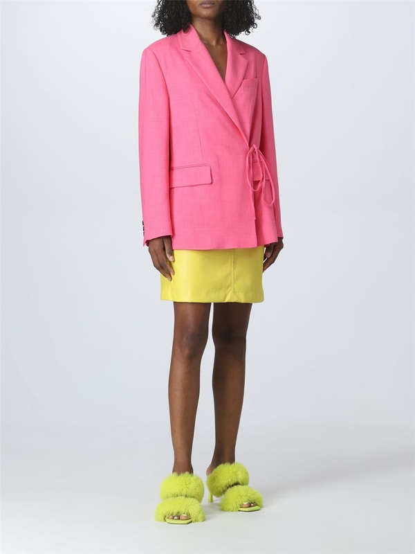 엠에스지엠 SS23 Msgm womens viscose blazer MDG12237101 13 Fuchsia