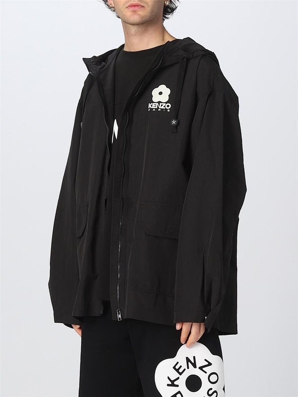 겐조 SS23 Kenzo Mens Jacket FD55BL1579NF 99J Black