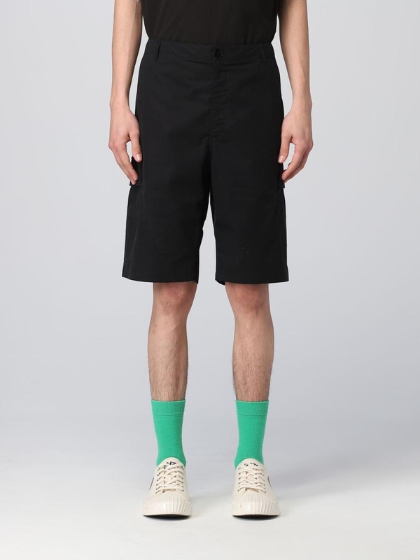 겐조 SS23 Kenzo shorts in printed cotton FD55SH2359RO 99 Black