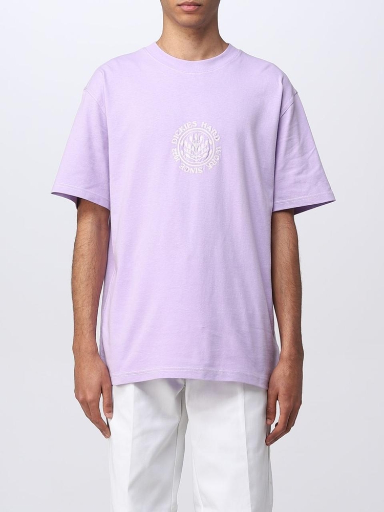 디키즈 SS23 T-shirt Dickies con logo DK0A4Y8U E61 Lilac