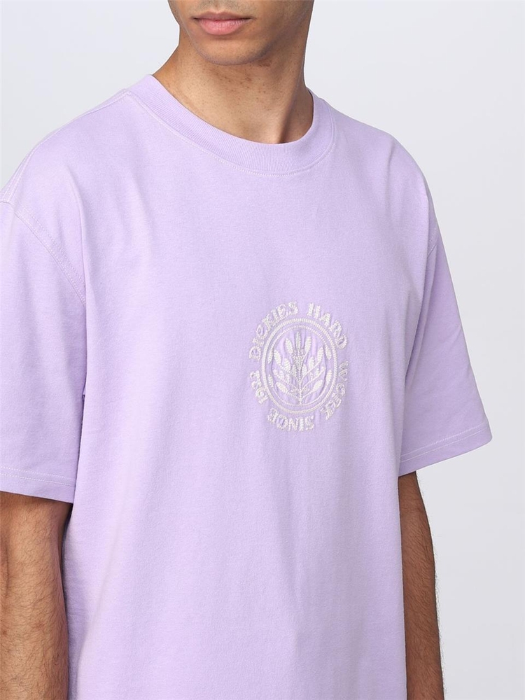 디키즈 SS23 T-shirt Dickies con logo DK0A4Y8U E61 Lilac