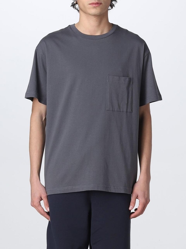 아페쎄 SS23 T-shirt A.P.C. in cotone COGAAH26136 LAD Gray