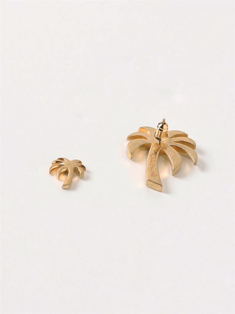 팜 엔젤스 SS23 Palm Palm Angels Metal Earrings PWOD017S23MAT001 7676 Gold