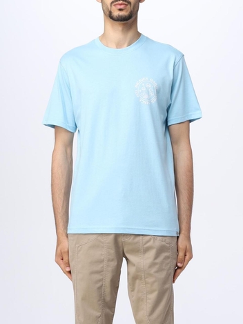 디키즈 SS23 T-shirt Dickies in cotone DK0A4YBS E65 Sky Blue