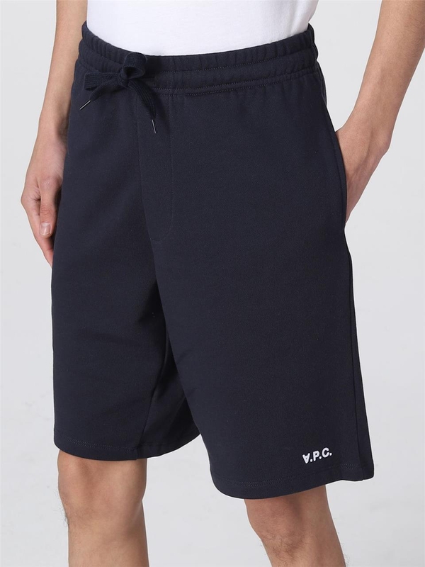 아페쎄 SS23 APC Stretch Cotton Shorts COFAXH10159 IAK Blue