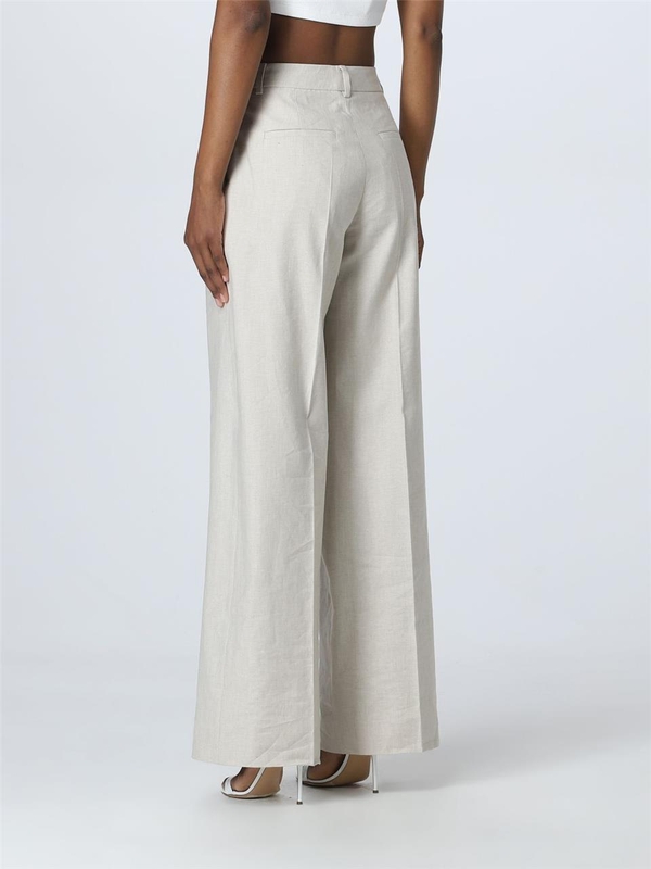 캘빈 클라인 SS23 Calvin Klein Linen Blend Trousers K20K205226 ACN Cream