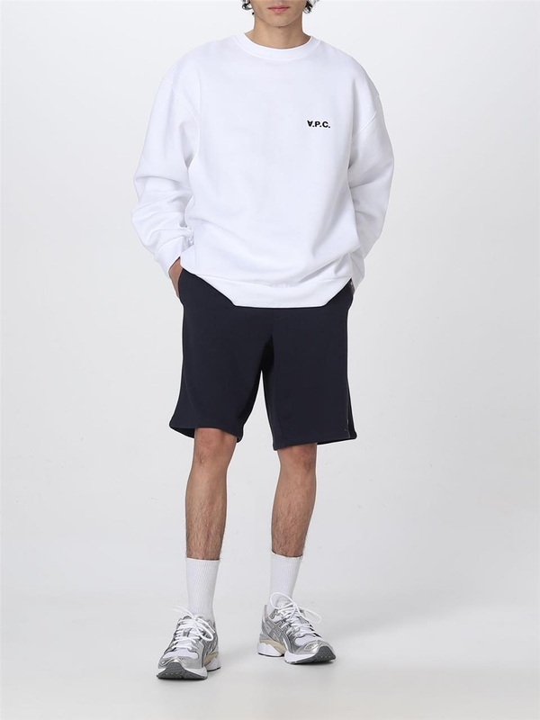 아페쎄 SS23 APC Cotton Sweatshirt COFDZH27790 AAB White