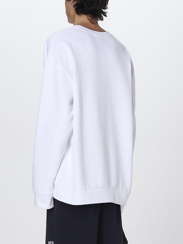 아페쎄 SS23 APC Cotton Sweatshirt COFDZH27790 AAB White