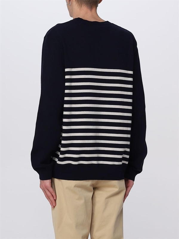 아페쎄 SS23 Apc cotton and cashmere sweater WSAAZH23156 IAK Blue