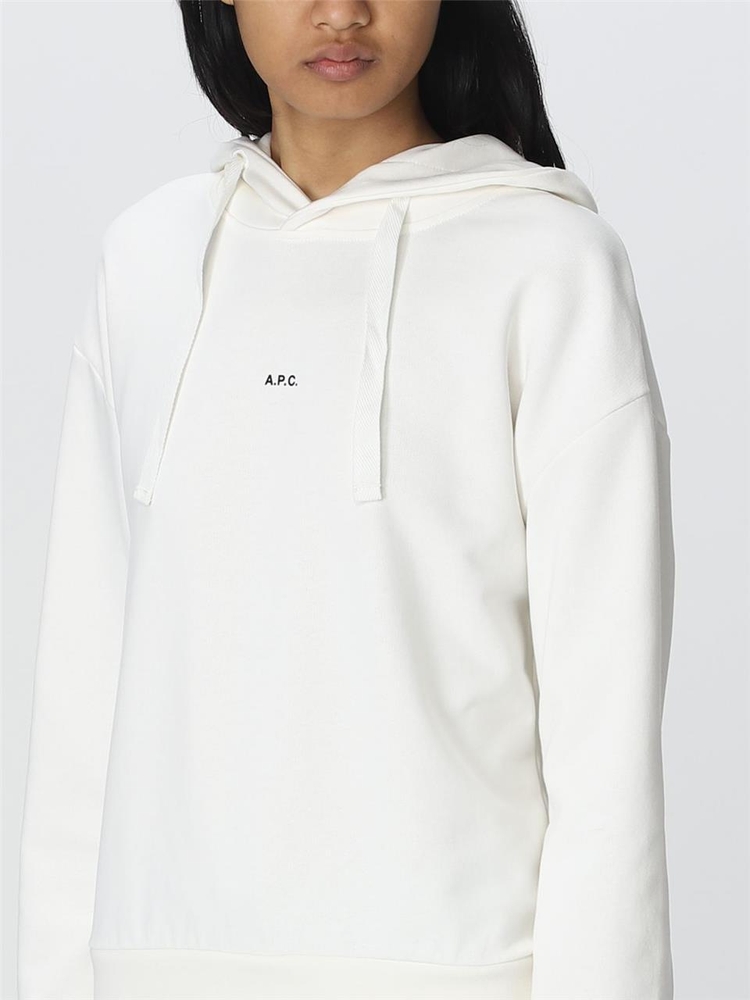 아페쎄 SS23 APC Cotton Sweatshirt COEIPF27624 AAB White