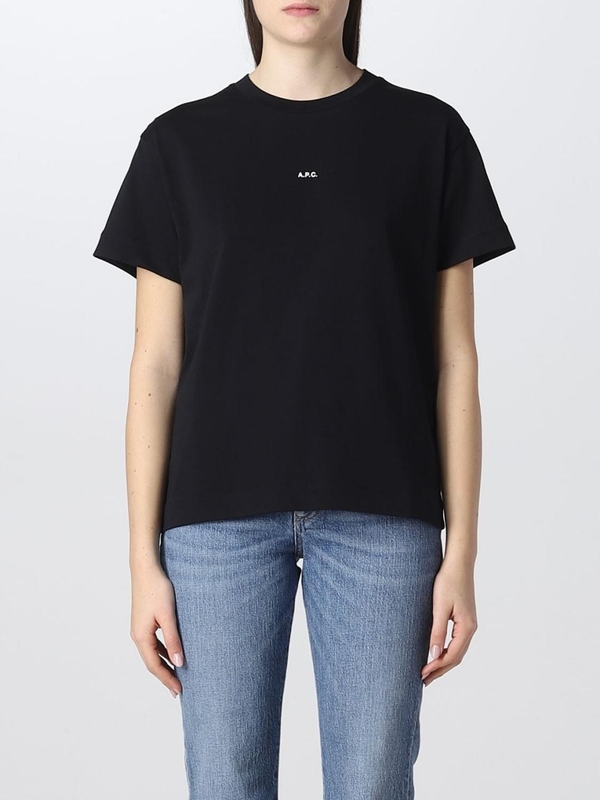 아페쎄 SS23 T-shirt A.P.C. in cotone COEIOF26937 LZZ Black