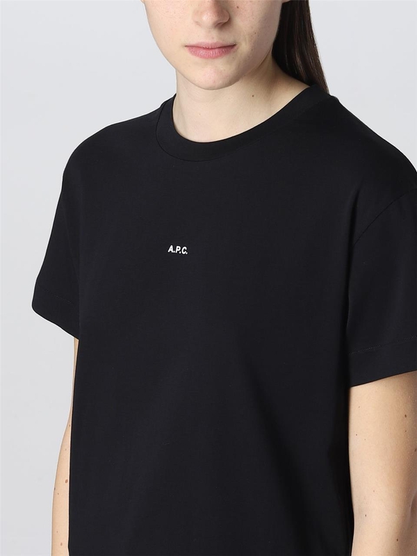 아페쎄 SS23 T-shirt A.P.C. in cotone COEIOF26937 LZZ Black