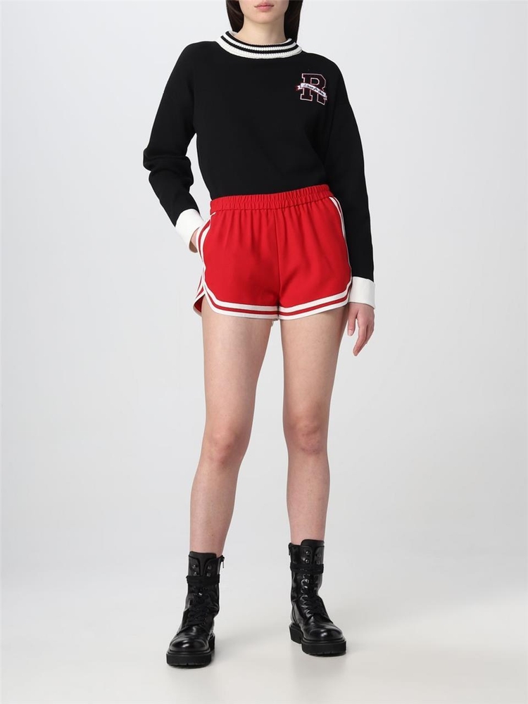 발렌티노 레드 SS23 Red Valentino shorts in viscose blend 2R3RFI500W7 NN1 Red