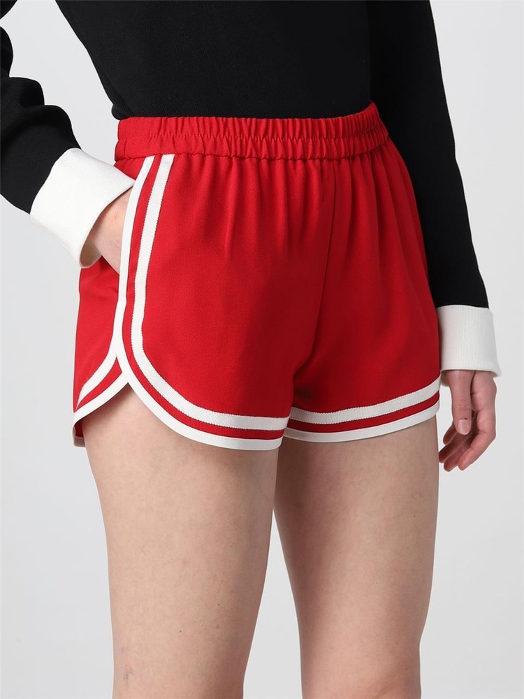 발렌티노 레드 SS23 Red Valentino shorts in viscose blend 2R3RFI500W7 NN1 Red