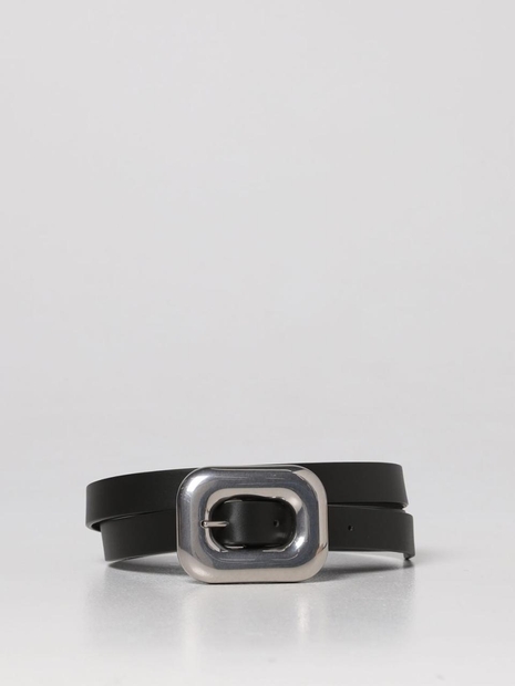 보테가베네타 FW22 Bottega Veneta Leather Belt 715429VMA92 3009 Forest Green