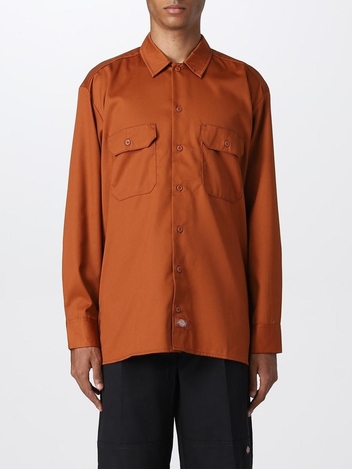 디키즈 FW22 Dickies Mens Shirt DK0A4Y26IEX GINGERBREAD Rust