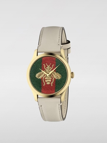 구찌 SS22 Gucci Mens Watch YA1264128 GREEN Green