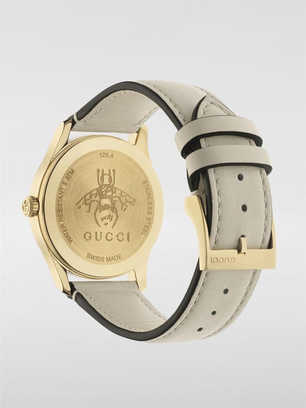 구찌 SS22 Gucci Mens Watch YA1264128 GREEN Green