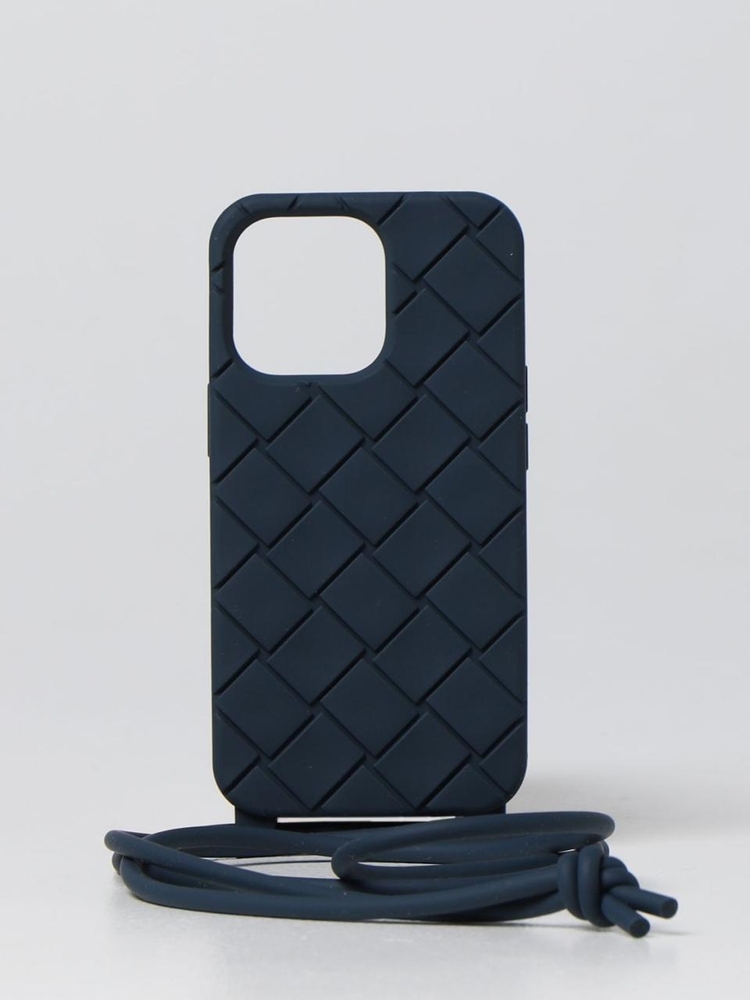 보테가베네타 FW23 Bottega Veneta Rubber iPhone 13 Pro Case 690685V0EY0 3116 Blue