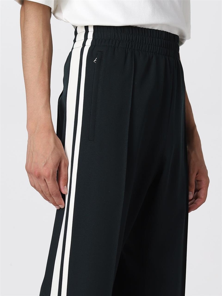 보테가베네타 FW22 Bottega Veneta Jogging Pants with Striped Bands 709403V19M0 3413 Ink