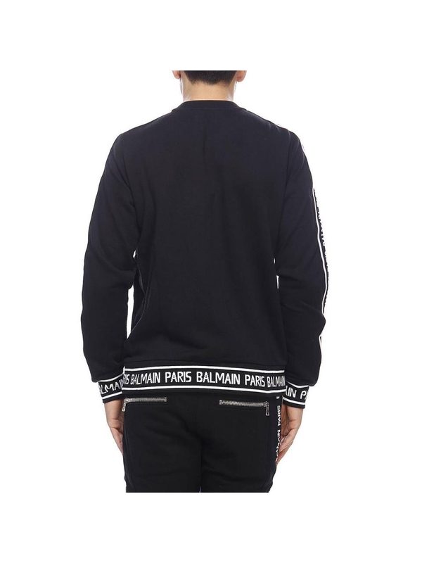 발망 SS19 Cotton bomber with maxi logo bands RH08900J928 0PA Black