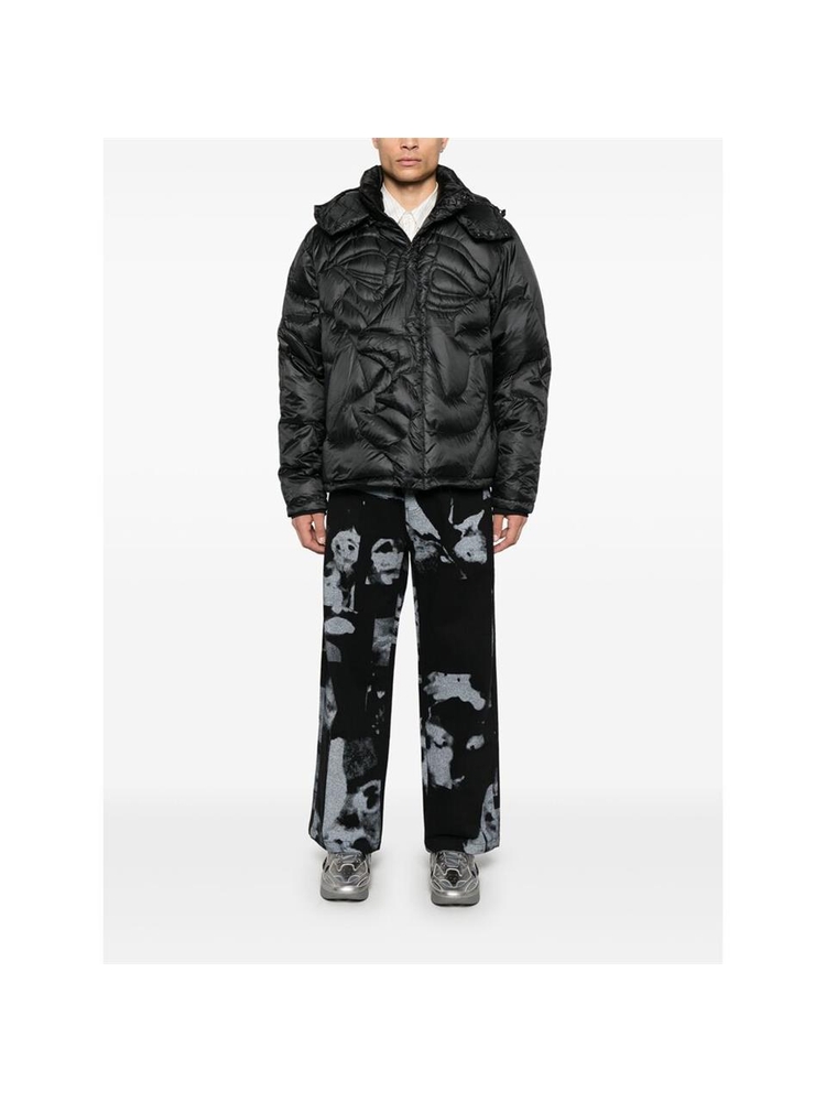 키드슈퍼 FW24 Pant Kidsuper PT-16 FACES COLL BLACK BLACK