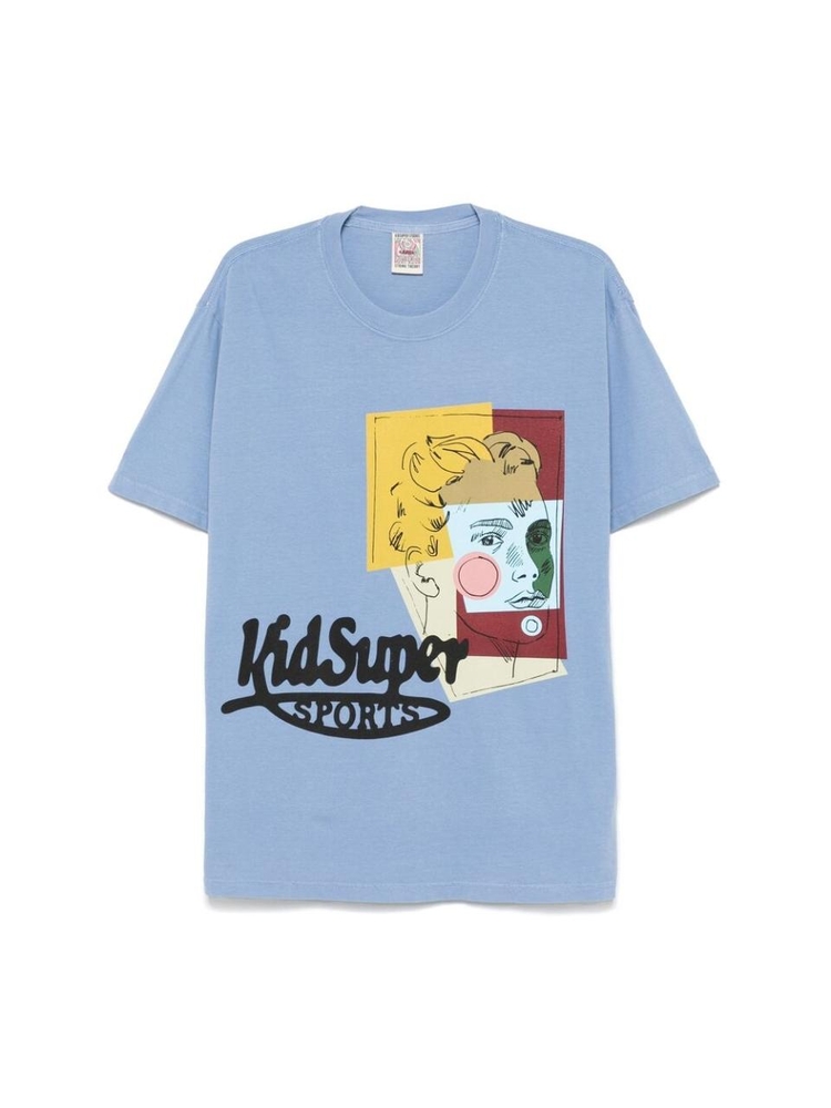 키드슈퍼 FW24 T-shirt Kidsuper TEE-22   BLUE