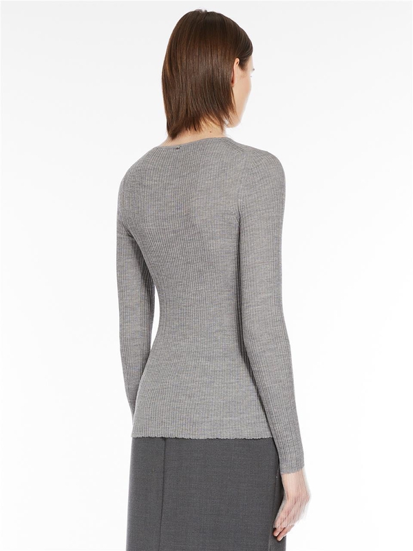 막스마라 스포트막스 FW24 SportMax  Sweaters Grey 2422366052600007 Grey