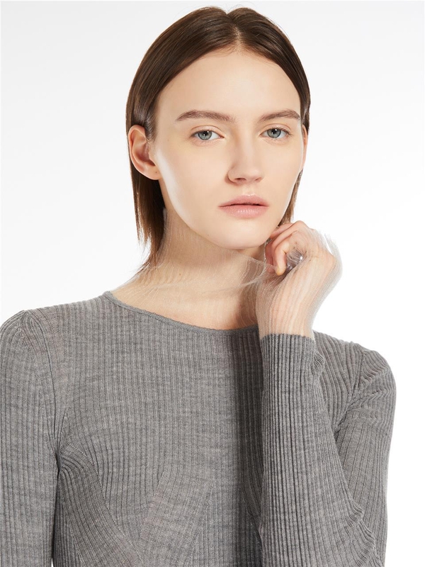 막스마라 스포트막스 FW24 SportMax  Sweaters Grey 2422366052600007 Grey