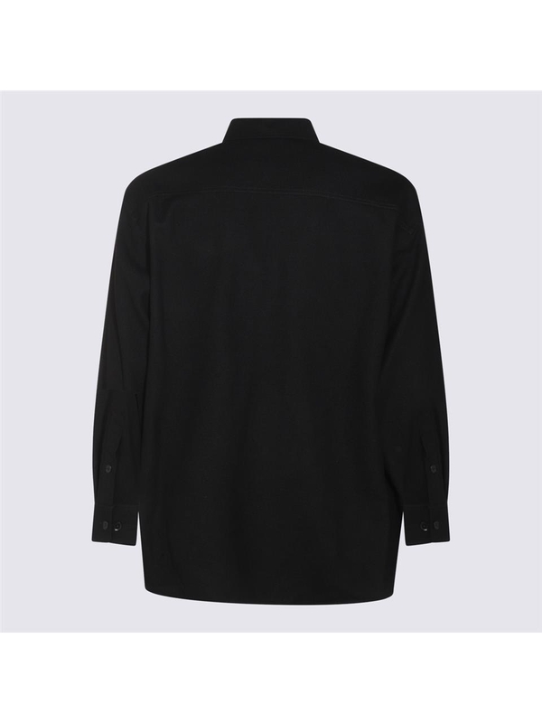 르메르 FW24 LEMAIRE Shirts Black OV1001LF608BK999 Black