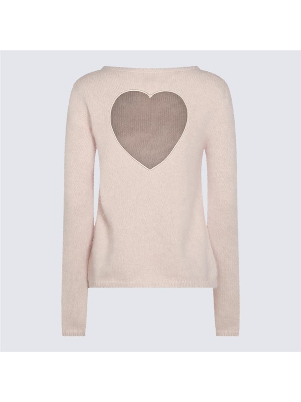 블루마린 FW24 Blumarine Sweaters A444M119AN0806 TAPIOCA BEIGE