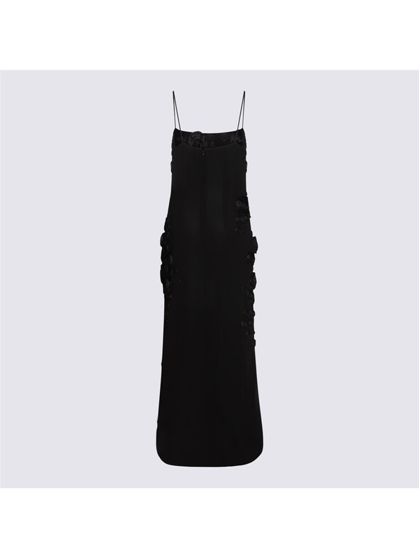 블루마린 FW24 Blumarine Dresses Black A422A527AR0990 Black