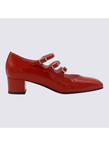 카렐 파리스 FW24 CAREL With Heel Red KINA330840 Red