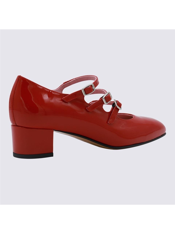 카렐 파리스 FW24 CAREL With Heel Red KINA330840 Red