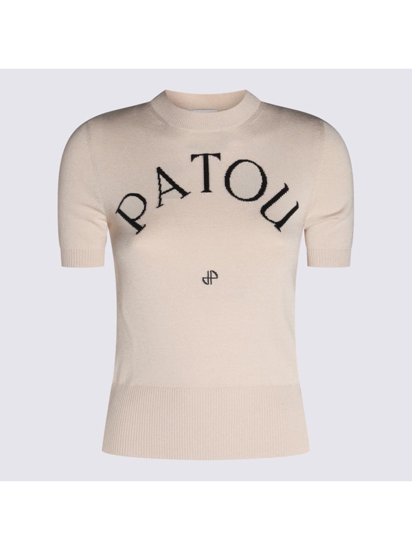 파투 FW24 PATOU T-shirts and Polos KN0688045116B ANGORA